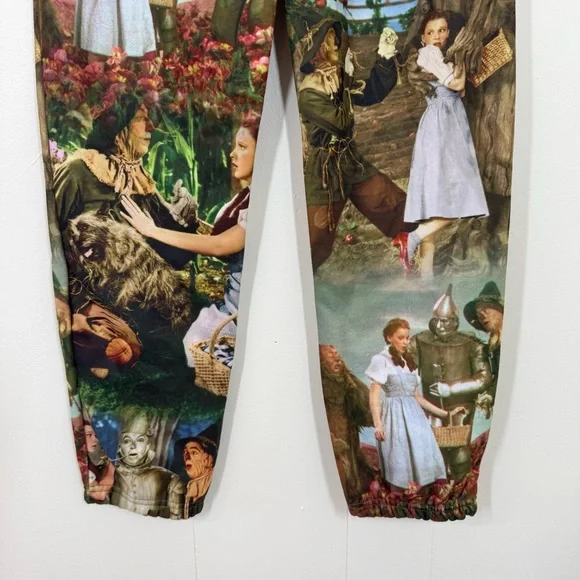 Dolls Kill X Wizard Of Oz Jogger Graphic Sweatpants - Picture 11 of 12